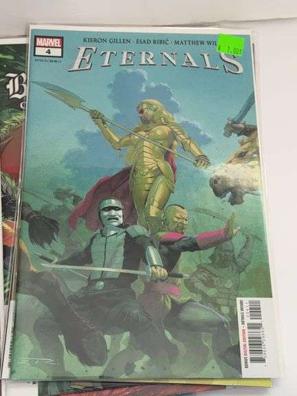 (17) Marvel Comics (Includes The Infinity Gauntlet, Thanos, The Eternals, and Black Knight)