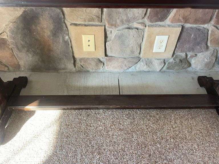 Large Wooden stand - 66x20x29