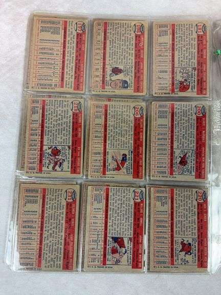 1957 Topps Series 1-3 BB 32 Card Nice Lot - EX+