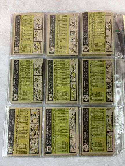 1961 Topps BB 45 Card Lot - Nice Ex to EXMT