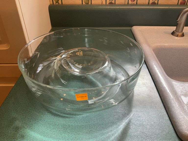 Princess House Glass Bundt Cake Dish