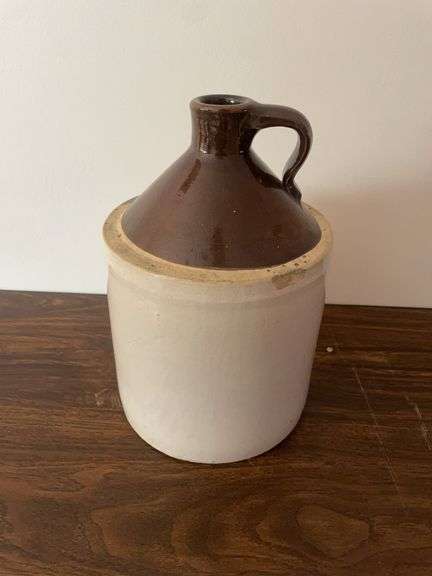 Stoneware crock jug - 12" tall