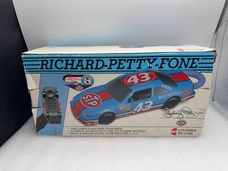 Vintage Richard Petty Fone In Box