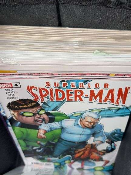 Large Assortment of Marvel Wolverine, Ghost Rider, and Spiderman Comics