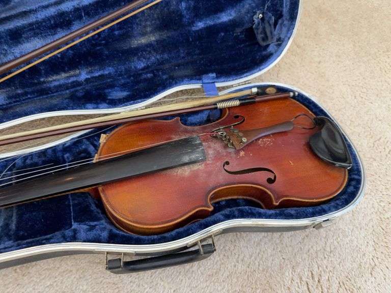 Violin (needs repair) with Case