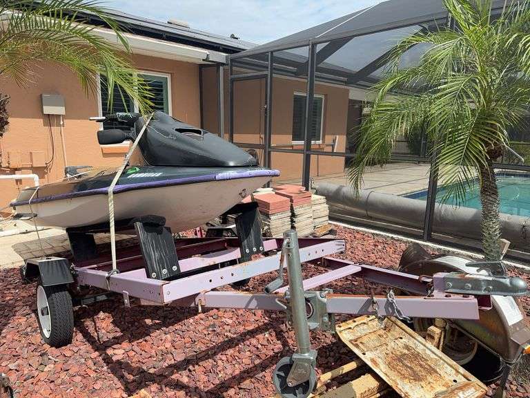 Jetski and Trailer