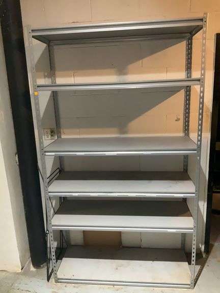 Metal Shelving Unit ( 6 Shelves )
