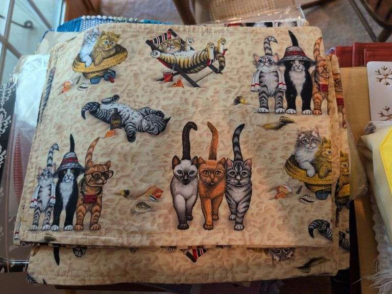 Assortment of placemats