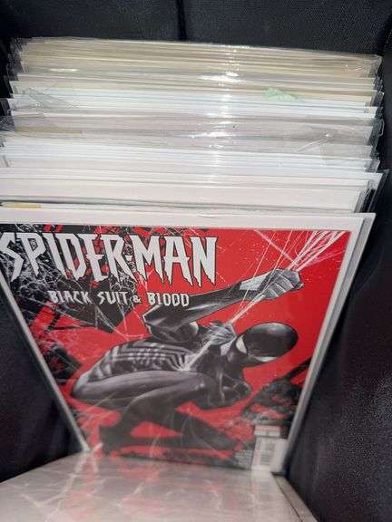 Large Assortment of Marvel Wolverine, Ghost Rider, and Spiderman Comics