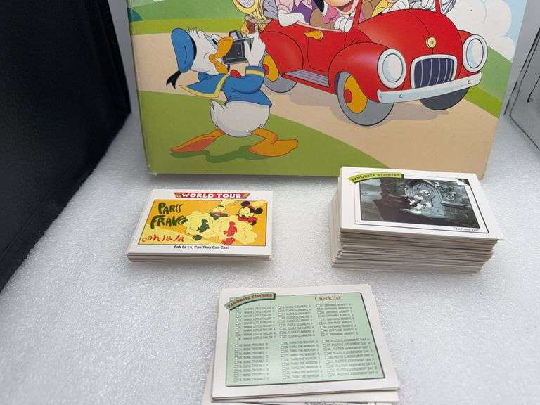 Disney Assortment of Mixed Disney World Tour & Favorite Stories. Notebook With Protectors Include