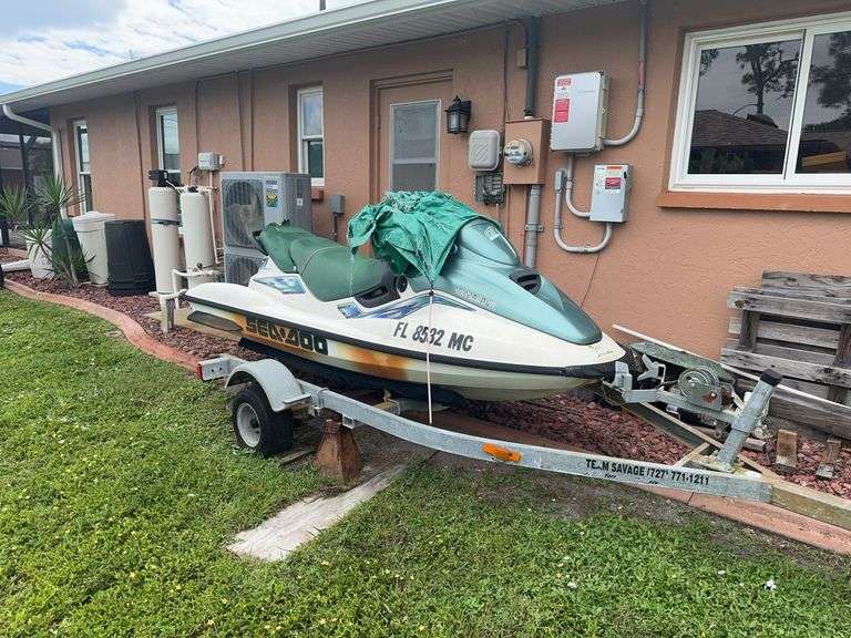 Jetski and Trailer