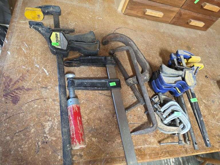 Assortment of clamps