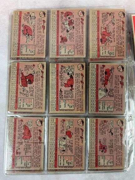 1958 Topps BB 30 Card Nice Lot with Herbie and Moose - EX+