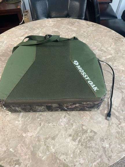 Heated Mossy Oak Hunting Seat