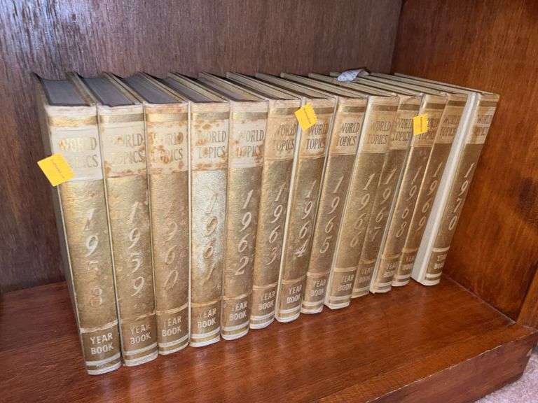 World Topics Year Books (13 Books Total)