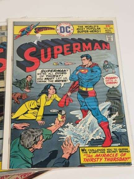 (8) Superman Comics