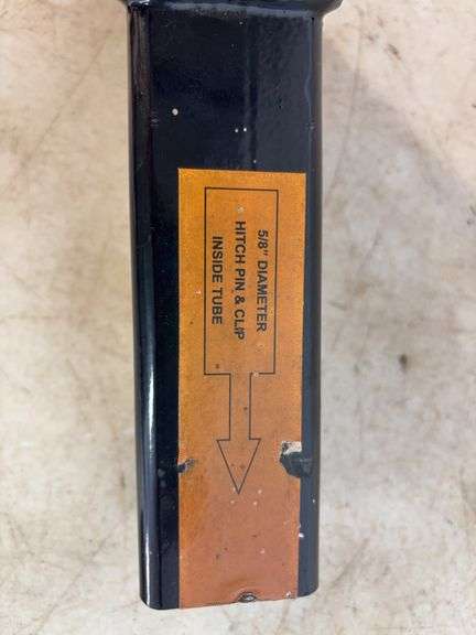 (3) drop mount hitches, (1) with 2" ball hitch