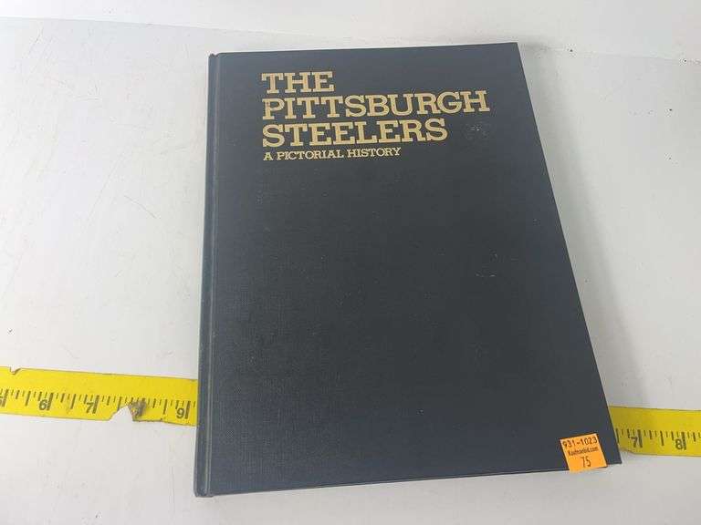 Pittsburgh Steelers Pictorial History Book, Copyright 1980