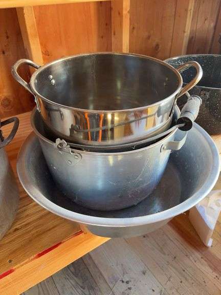 Cold-pack & large pots & pans