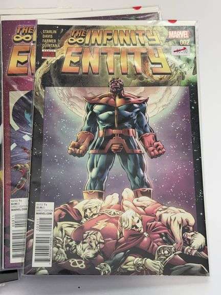 (17) Marvel Comics (Includes The Infinity Gauntlet, Thanos, The Eternals, and Black Knight)