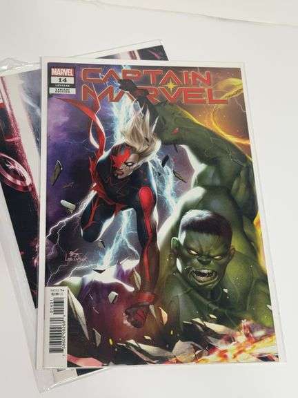 (6) Captain Marvel Comics (5 Are Variant Editions)