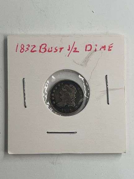 1832 Capped Bust Half Dime