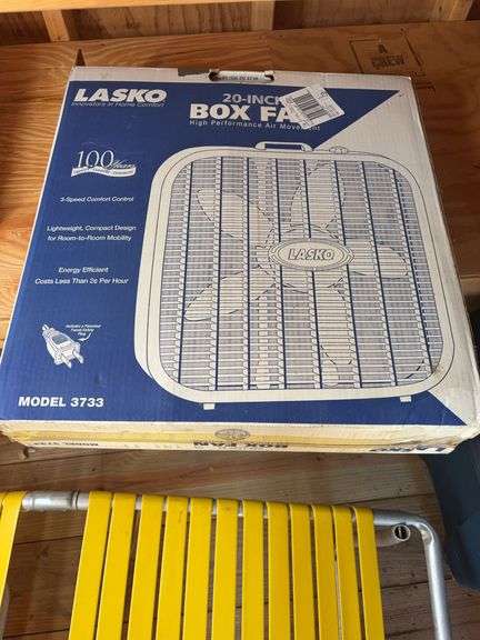 (2) Box fans - in boxes