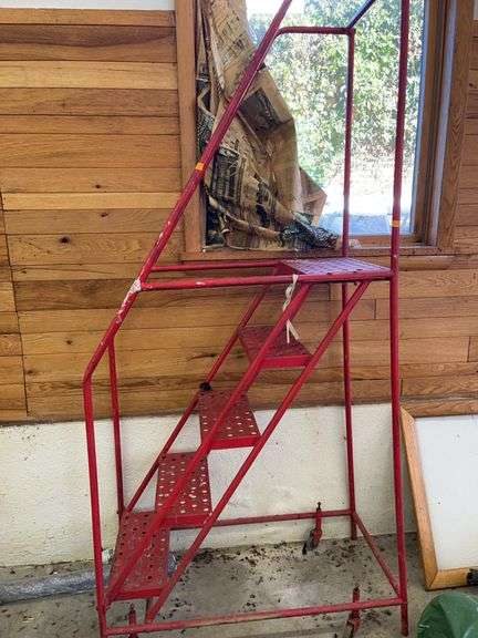 Rolling Staircase Ladder