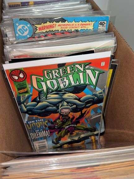 Large Assortment of Marvel and DC Comics