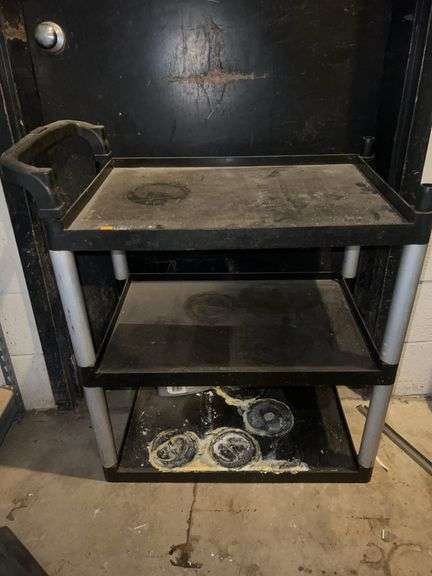 Cambro Plastic Handled Shelving Unit