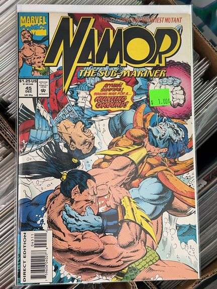 (2) Boxes of Assorted Marvel and DC Comics