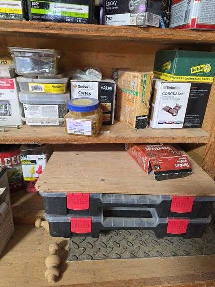 Nails, wire nuts, screws