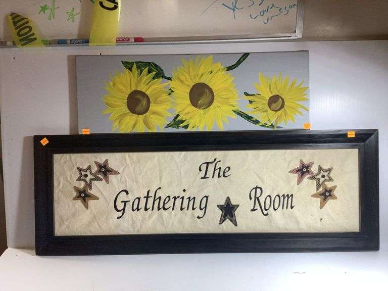 Oil on Canvas & Embroidery on Canvas