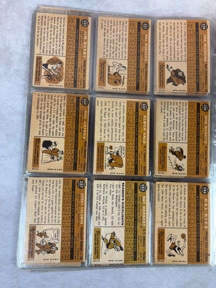1960 Topps 100+ Card Mid Grade Starter Set