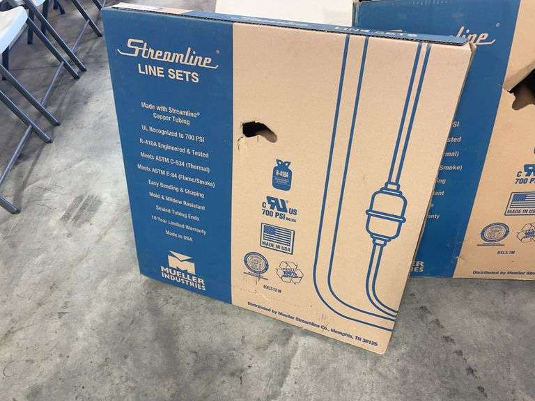 (2) boxes of Streamline line sets - Copper Tubing  - see photos