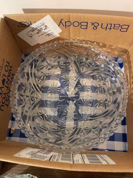 Assortment of clear glassware - cups, dishes, bowls, and more