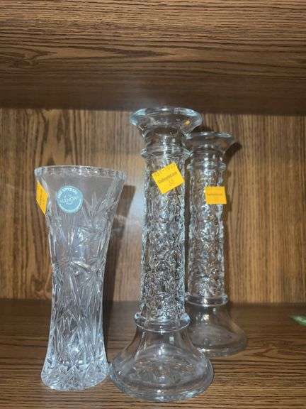 Assorted Glass Vases
