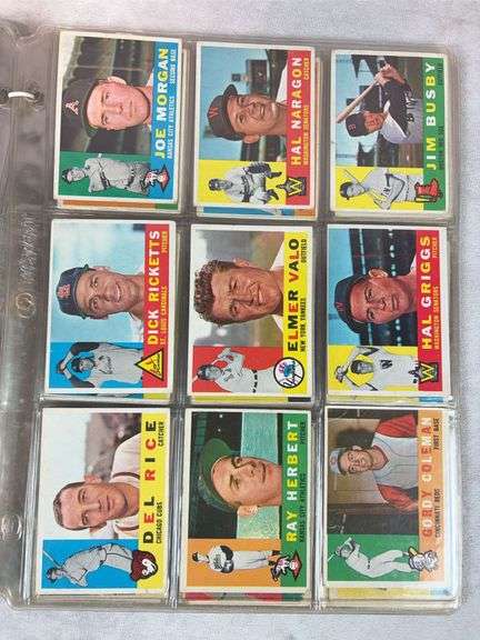 1960 Topps 100+ Card Mid Grade Starter Set