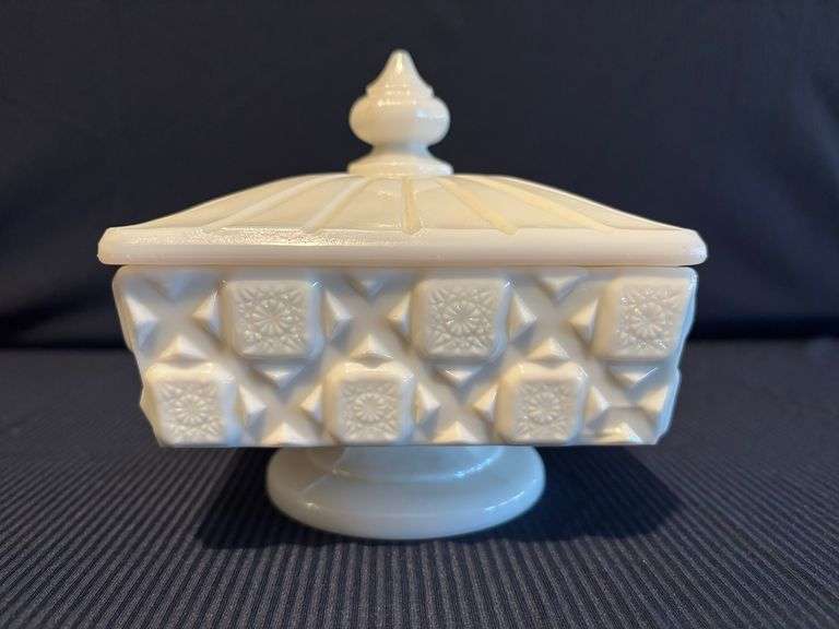 West Moreland Square Footed Candy Dish