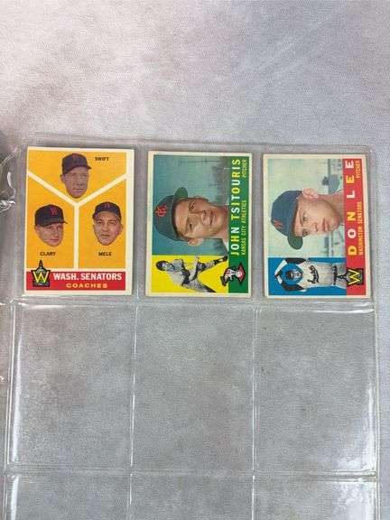 1960 Topps 100+ Card Mid Grade Starter Set