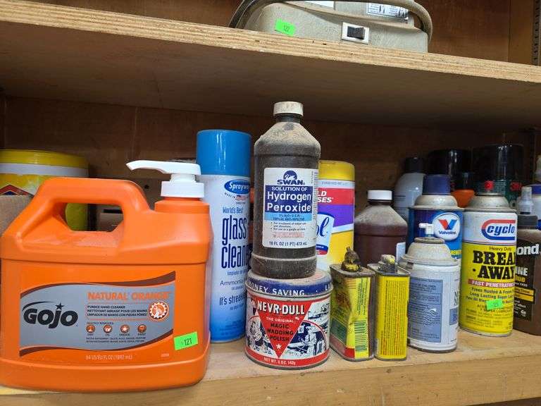 Wood glue, Gojo, misc fluids