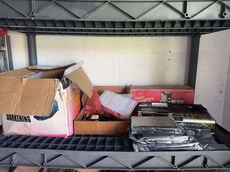 Misc Electronics on Shelf