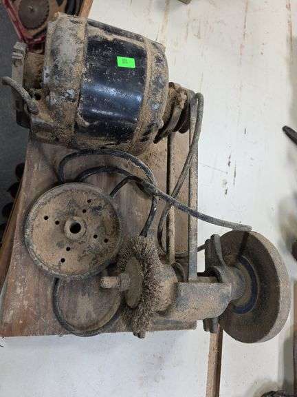 Small electric motor & grinder