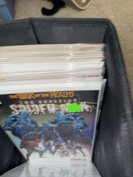 Large Assortment of Marvel Wolverine, Ghost Rider, and Spiderman Comics