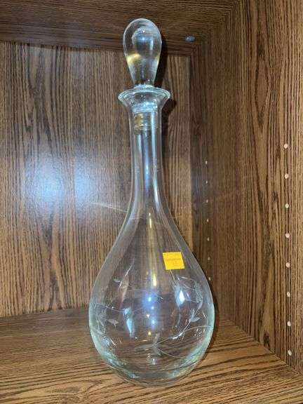 Princess House Glass Decanter