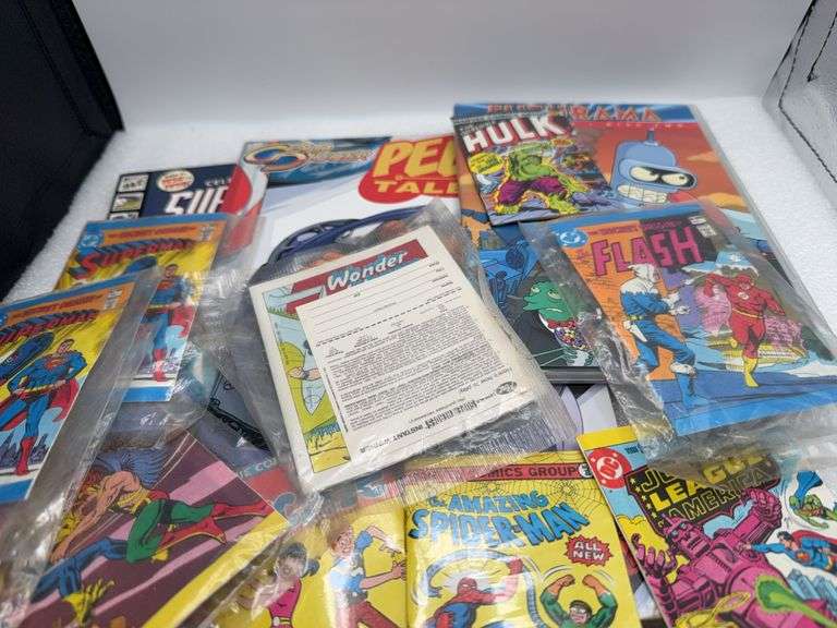 Large Assortment of Comic Memorabilia