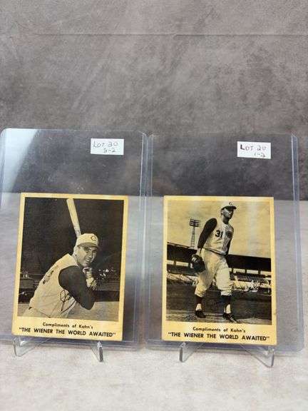 1963 Kahns BB Jim O'Toole - Jerry Lynch