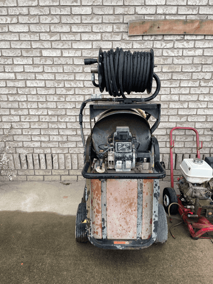 Landa diesel steam power washer