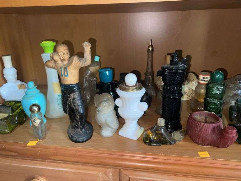 Contents of Shelf-Vintage Avon