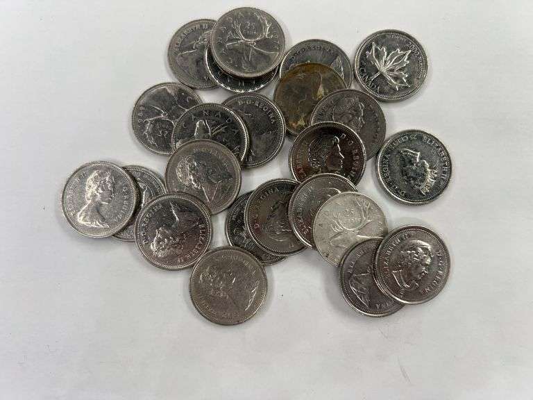(23) Canadian Quarters